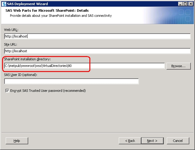 Select Configuration Prompting Level page