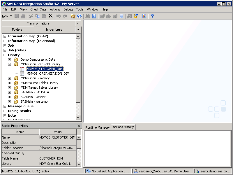 SAS Data Integration Studio