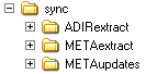 example directory structure