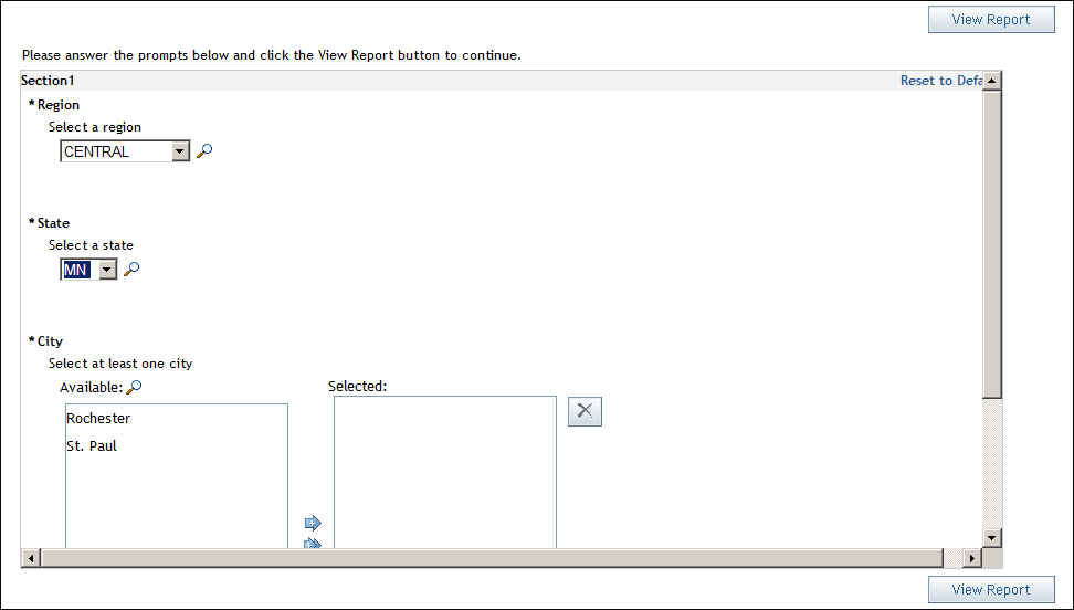 Example of a Cascading Prompt for State