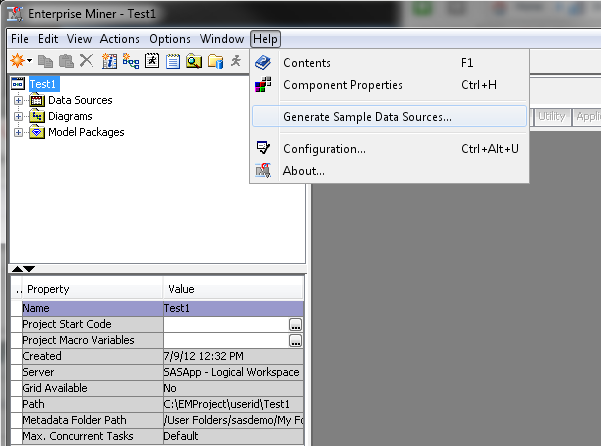 Generate Same Data Sources selection