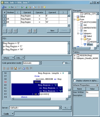 Where Tab in the Subquery