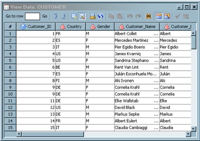 View Data Window in Edit Mode