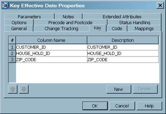 Order of Primary Key Columns on the Key Tab