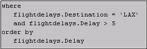 SQL Filter and Sort Code