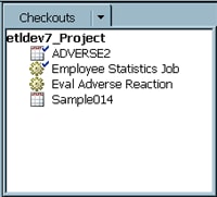 Sample Checkouts Tree