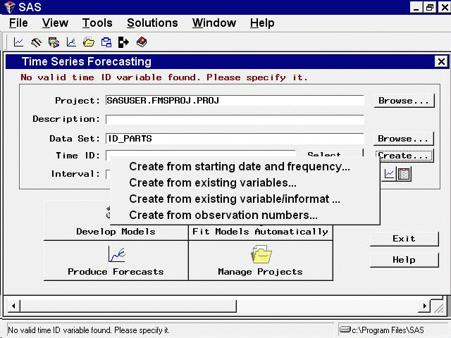 Adding a Time ID Variable