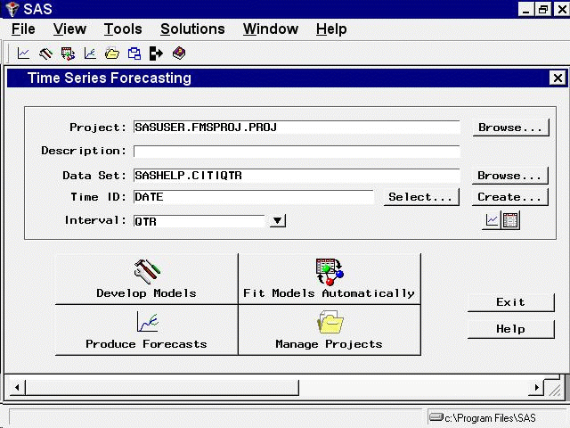 Time Series Forecasting Window