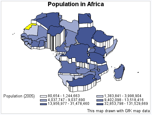 Producing a Simple Prism Map with GfK Map Data