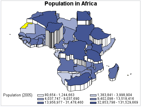 Producing a Simple Prism Map with Traditional Map Data