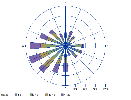 example windrose chart