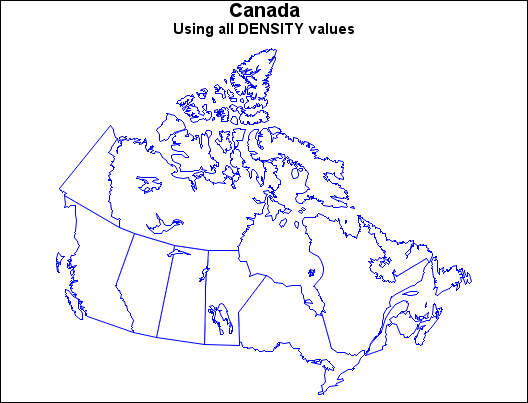 Map of Canada