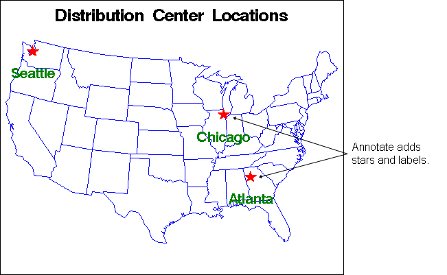 Using Annotate with GMAP Procedure Output