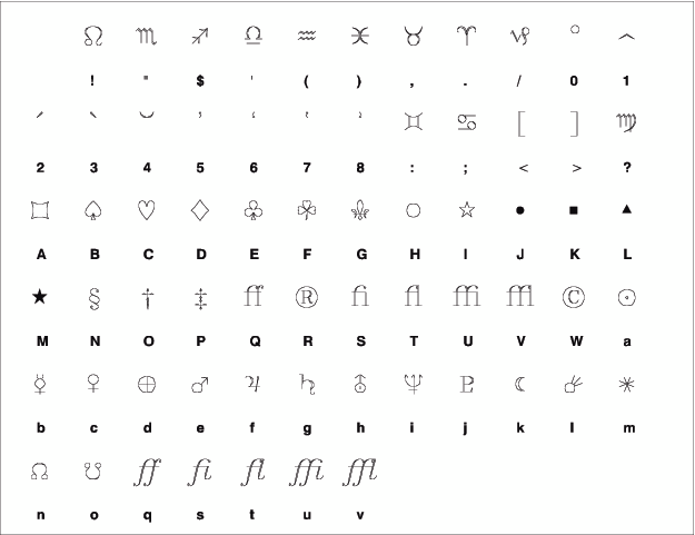 Special Font