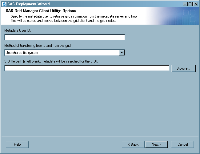 sasgrid install