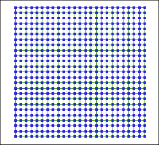 Fixed position network graph