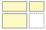 Uneven cell grid