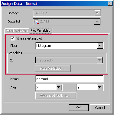 Fit an Existing Plot fields