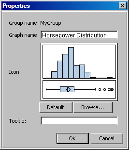 Properties dialog box