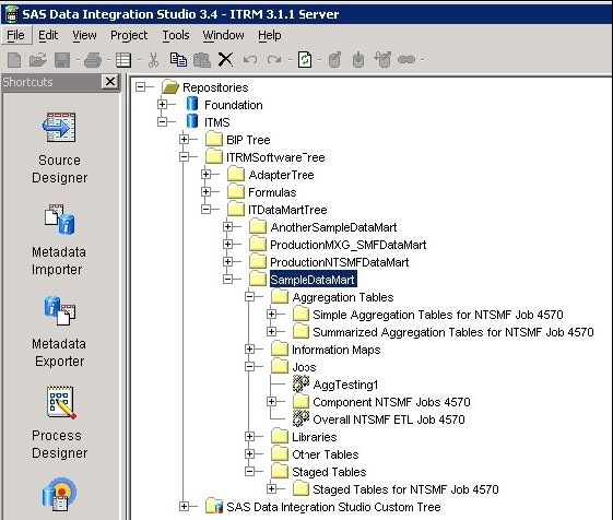 SAS IT Resource Management 3.1.1 IT data mart