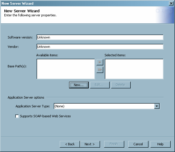 HTTP Server Properties