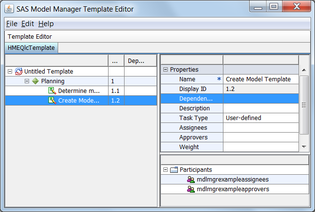 Developing a Life Cycle Template