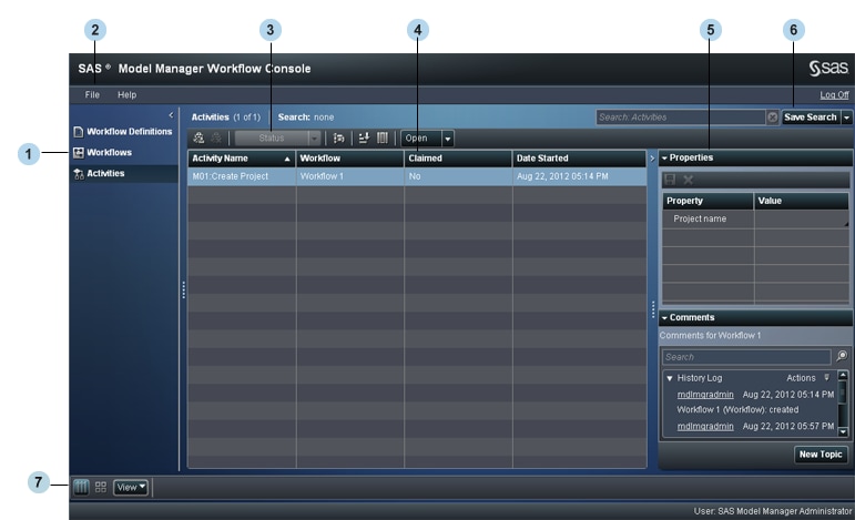 Sample Workspace Layout