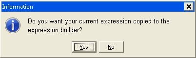 Information Dialog Box