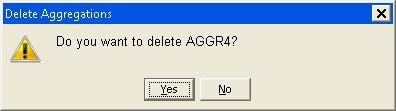 Delete Aggregations