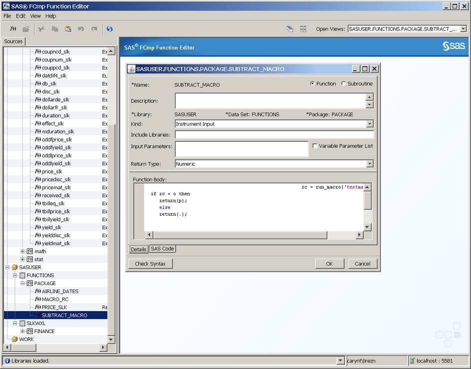 A Function in a Library That Has Write Access