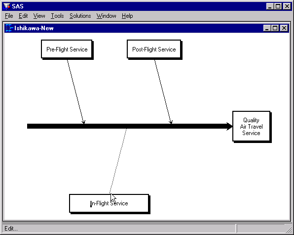 Selecting an Arrow for Editing