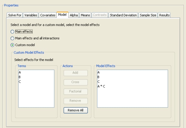  Model Tab with Custom Model Builder Displayed 