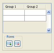  Two-Column Data Entry Table with Controls 