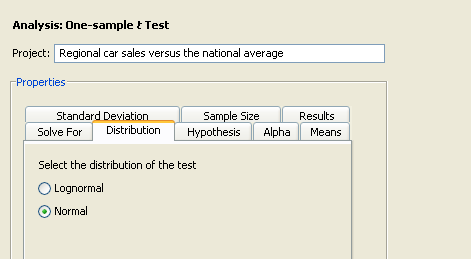  Distribution Tab 