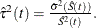 $ \hat{\tau }^2(t) = \frac{\hat{\sigma }^2(\hat{S}(t))}{\hat{S}^2(t)}. $